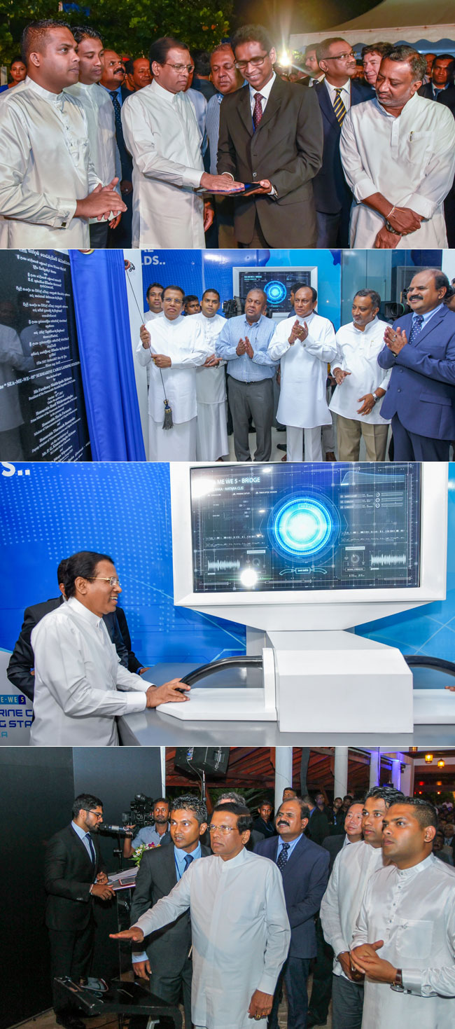 SEA-ME-WE 5 cable landing station opened in Matara...