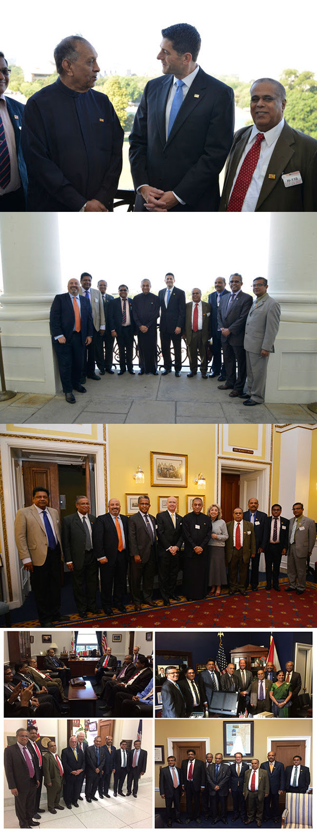 Speaker Karu Jayasuriya and Multiparty Delegation Visit Washington D.C.