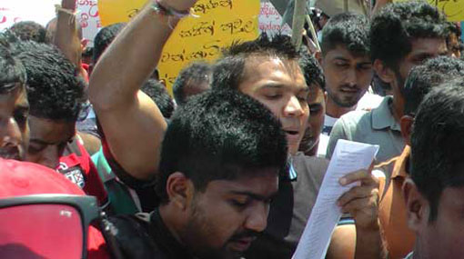 Namal summoned for questioning over Hambantota protests 